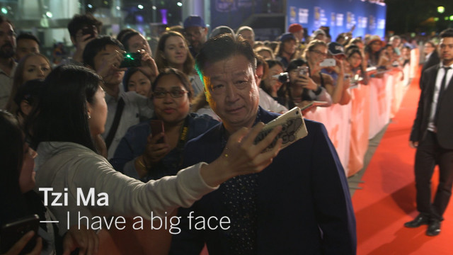 Man taking picture crowd red free wallpaper for desktop - medium preview image