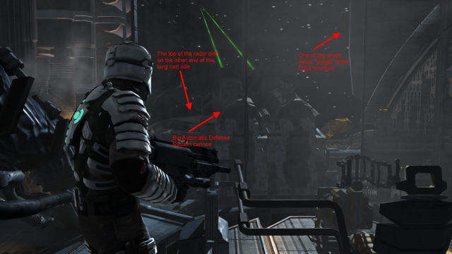 Sci fi space station gun free wallpaper for desktop - medium preview image