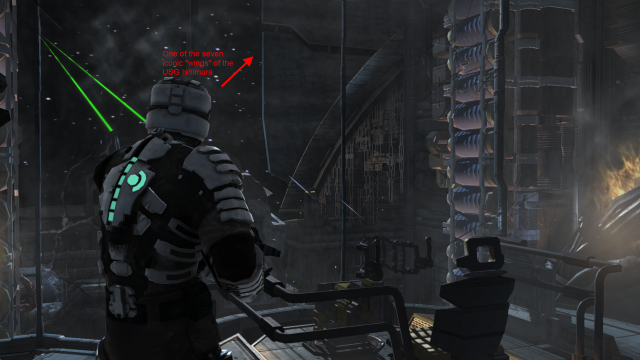 Futuristic man suit laser dark free wallpaper for desktop - medium preview image