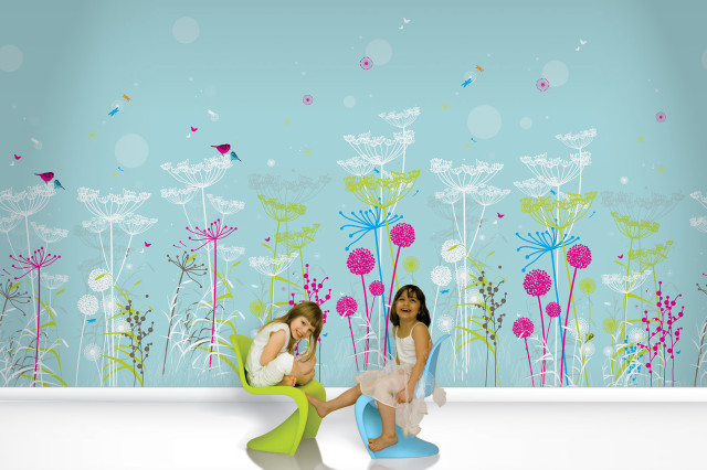 Girls chair flower wallpaper butterfly #2 free wallpaper for desktop - medium preview image