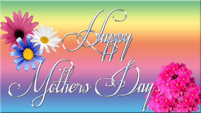 Happy mothers day card flowers free wallpaper for desktop - medium preview image