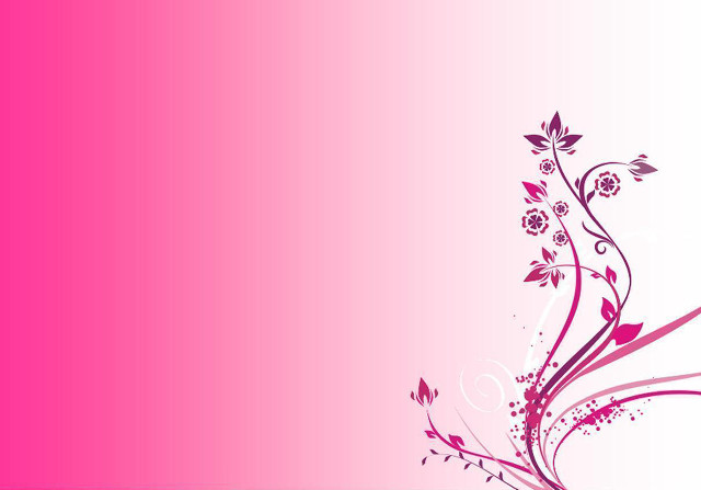 Pink background floral design side #2 free wallpaper for desktop - medium preview image