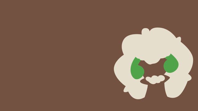 Cartoon character heart nose green free wallpaper for desktop - medium preview image