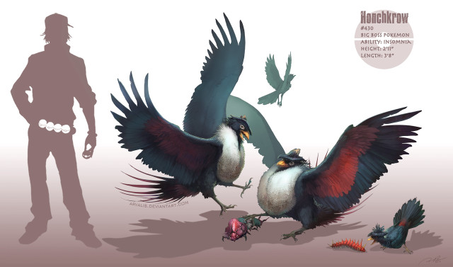 Man bird wings fantasy illustration free wallpaper for desktop - medium preview image