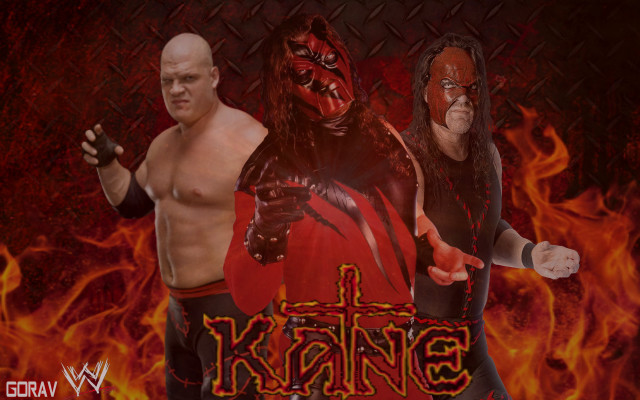 Wrestlers group fire background king free wallpaper for desktop - medium preview image