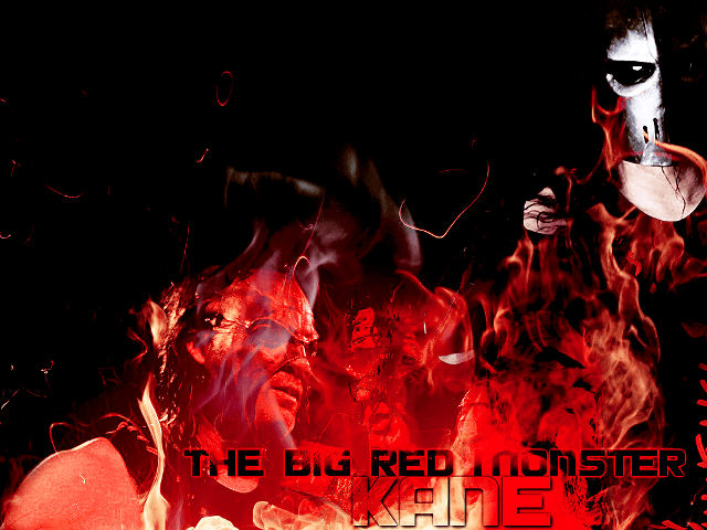 Man mask fire big red free wallpaper for desktop - medium preview image