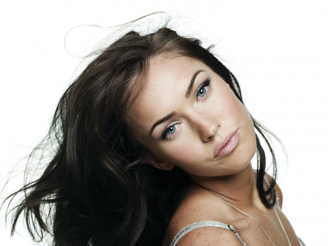 Woman long hair posing wind #2 free wallpaper for desktop - medium preview image