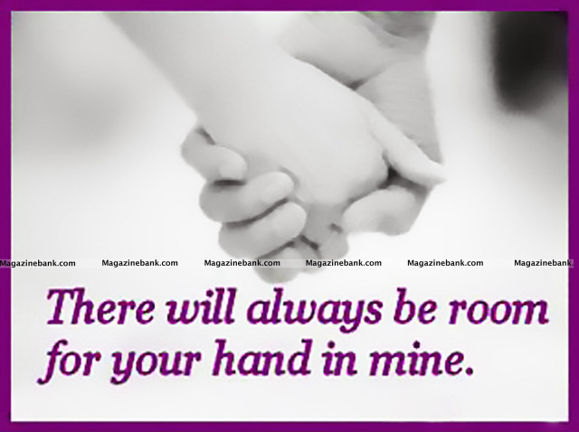 Hands holding quote love support free wallpaper for desktop - medium preview image