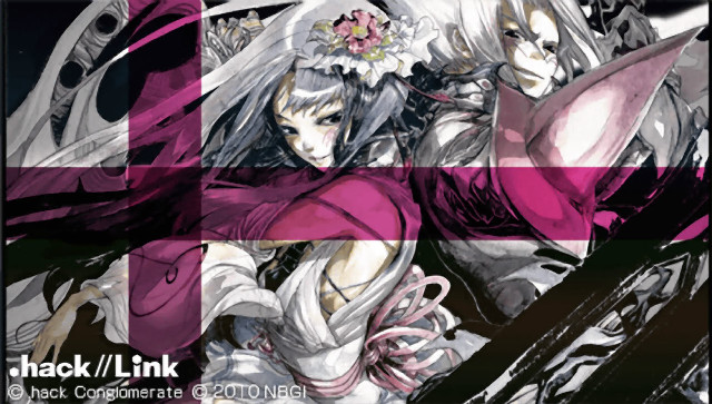 Anime couple picture frame hack free wallpaper for desktop - medium preview image