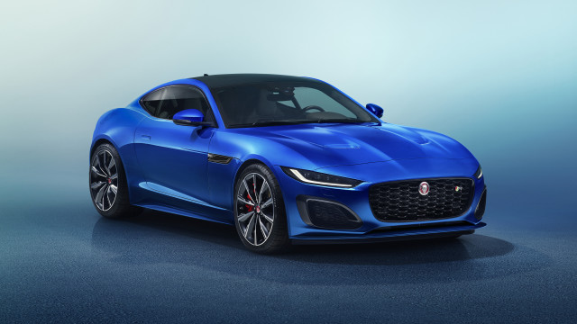 Blue sports car studio render free wallpaper for desktop - medium preview image