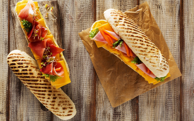 Sandwiches wooden table wine napkin free wallpaper for desktop - medium preview image