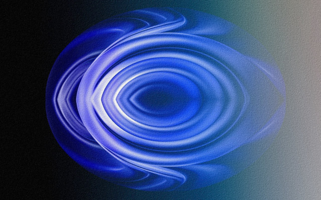 Blue spiral mandelbrot abstract raytraced free wallpaper for desktop - medium preview image