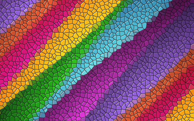 Rainbow multicolored pattern background bridget free wallpaper for desktop - medium preview image