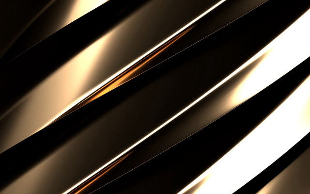 Metal gold stripe artdeco raytraced free wallpaper for desktop - medium preview image
