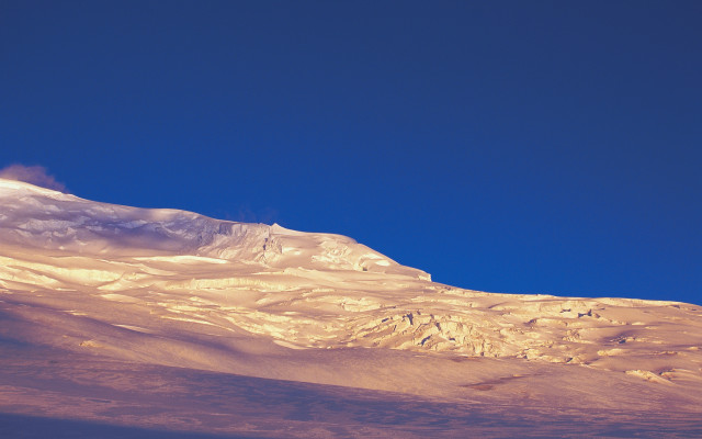 Snowy mountain blue sky clouds #3 free wallpaper for desktop - medium preview image