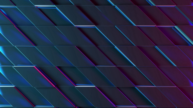 Colorful abstract lines shapes blue #2 free wallpaper for desktop - medium preview image