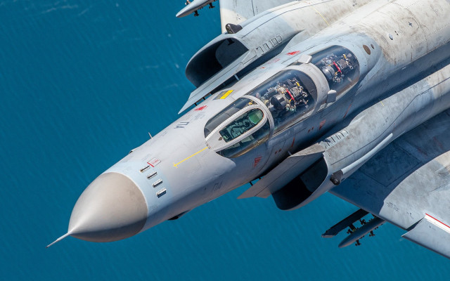 Fighter jet landing gear pilot free wallpaper for desktop - medium preview image