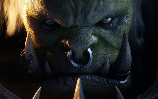 Demon horns claws grin photorealism free wallpaper for desktop - medium preview image