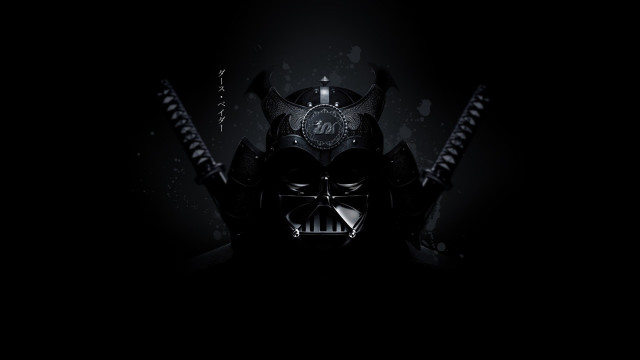 Darth vader helmet swords black free wallpaper for desktop - medium preview image