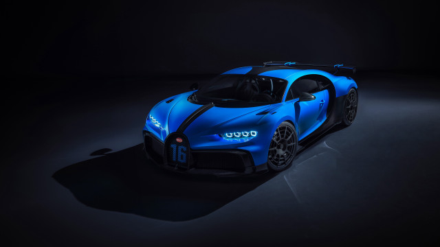 Blue sports car dark room #7 free wallpaper for desktop - medium preview image
