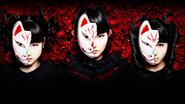Painted faces roses blood mask free wallpaper for desktop - medium preview image