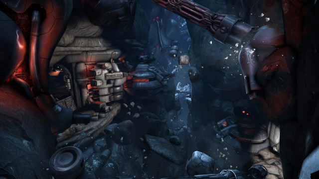 Sci fi cobra underwater weapon free wallpaper for desktop - medium preview image