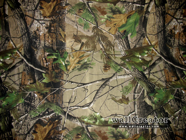 Camouflage background leaves branches nature free wallpaper for desktop - medium preview image