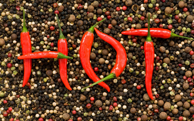 Red peppers dirt seeds christmas free wallpaper for desktop - medium preview image