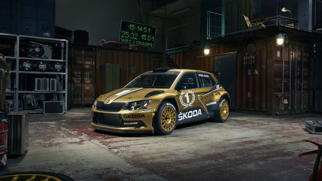 Gold car garage storage containers free wallpaper for desktop - medium preview image