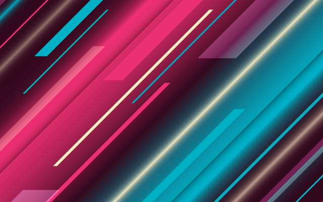 Colorful lines shapes pink blue free wallpaper for desktop - medium preview image