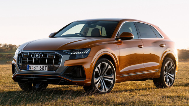 Brown audi suv field 3d free wallpaper for desktop - medium preview image
