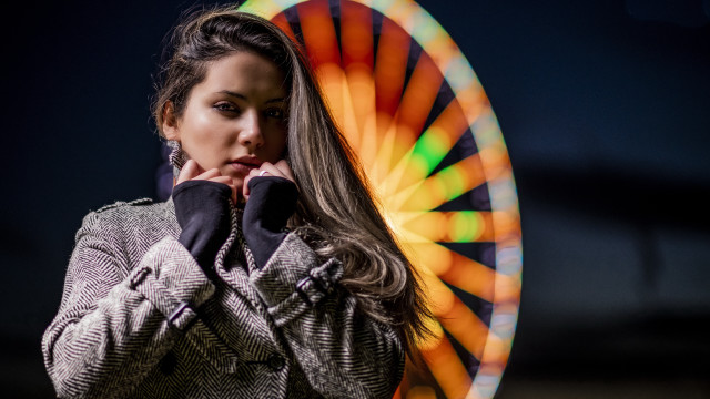 Aramenta diathne vail ferriswheel portrait free wallpaper for desktop - medium preview image