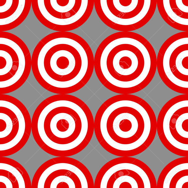 Red white pattern circles stock free wallpaper for tablet - medium preview image