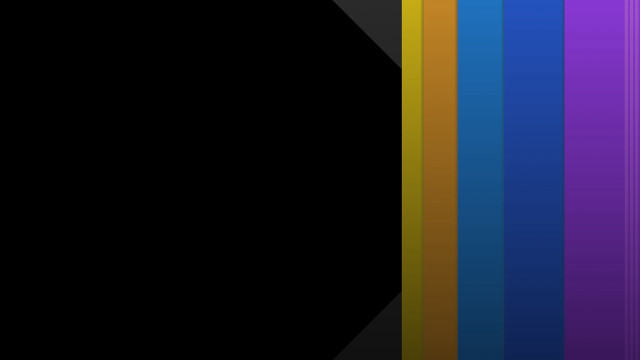 Black background rainbow stripe minimalist free wallpaper for desktop - medium preview image