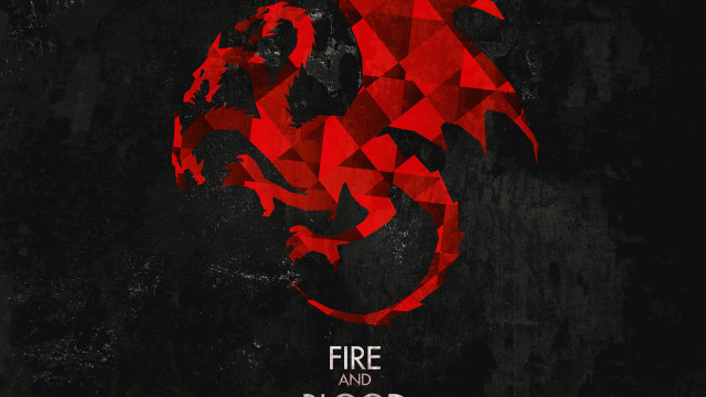 Red dragon fire blood black free wallpaper for desktop - medium preview image