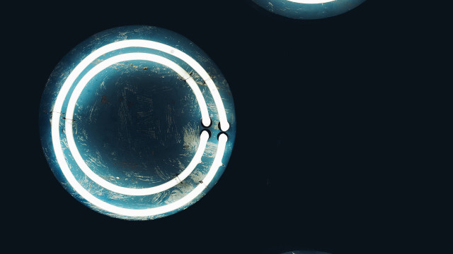 Retro mirror light room retrofuturism free wallpaper for desktop - medium preview image