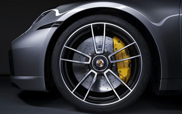 Car tire yellow brake gear free wallpaper for desktop - medium preview image