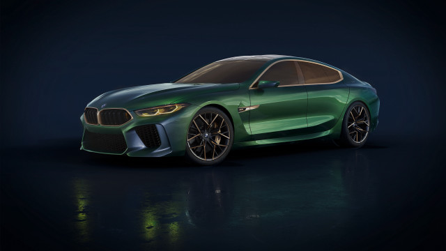 Green car dark room black free wallpaper for desktop - medium preview image