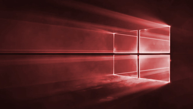 Red light window dark room #2 free wallpaper for desktop - medium preview image