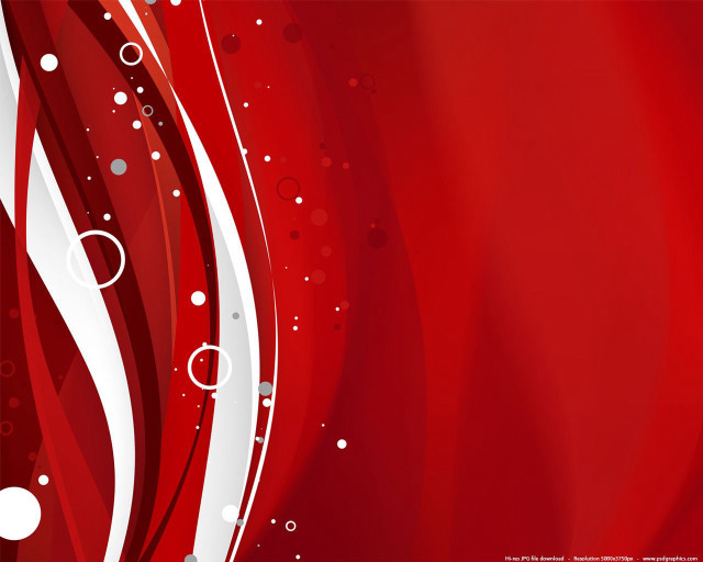 Red white abstract background bubbles free wallpaper for desktop - medium preview image