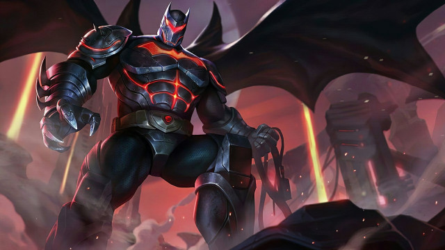 Demon man suit bat armor free wallpaper for desktop - medium preview image