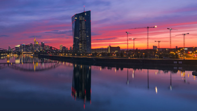 City skyline bridge river sunset #2 free wallpaper for desktop - medium preview image