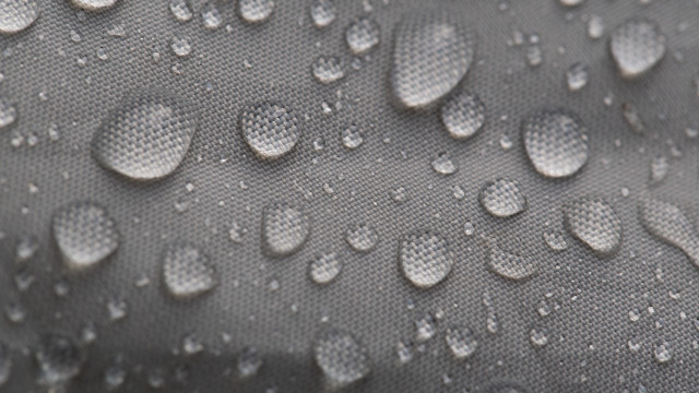 Rain droplets fishnet fence honeycomb free wallpaper for desktop - medium preview image