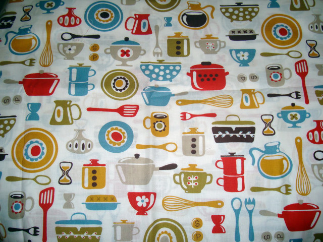 Kitchen utensils tablecloth folkart highdetail free wallpaper for desktop - medium preview image