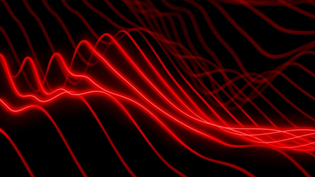 Red light black background generative free wallpaper for desktop - medium preview image