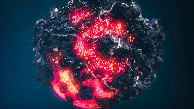 Red black city fireworks night free wallpaper for desktop - medium preview image