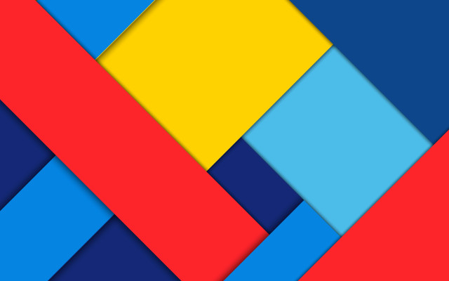 Colorful diagonal puzzle sunburst triadic free wallpaper for desktop - medium preview image