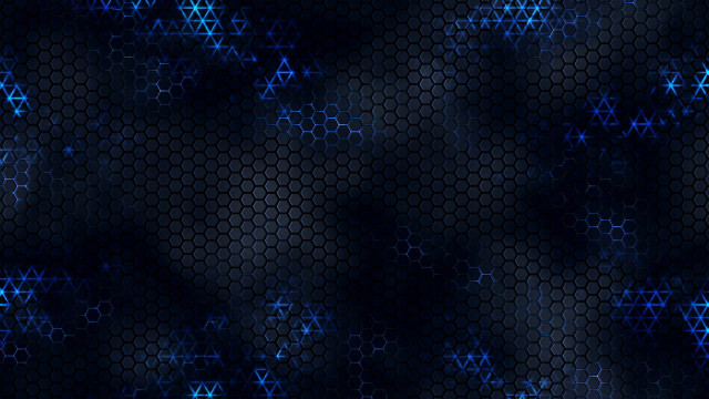 Blue stars davida hexagons geometric free wallpaper for desktop - medium preview image