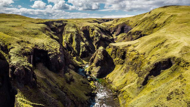 River valley mountains cloudy sky #10 free wallpaper for desktop - medium preview image