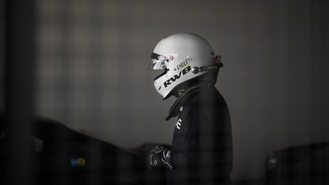 Man white helmet jacket mirror free wallpaper for desktop - medium preview image